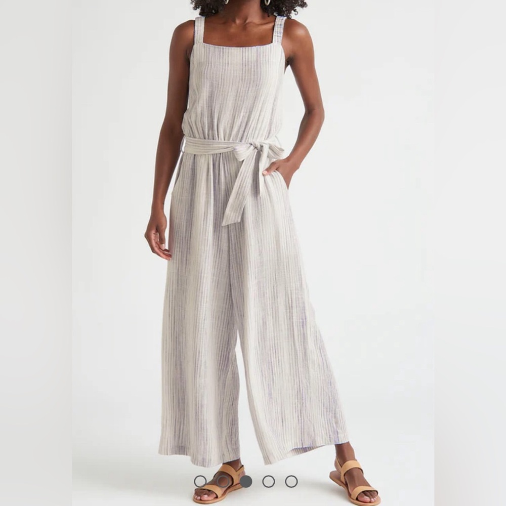 Splendid LA striped TWILA jumpsuit. Size small new with tags.